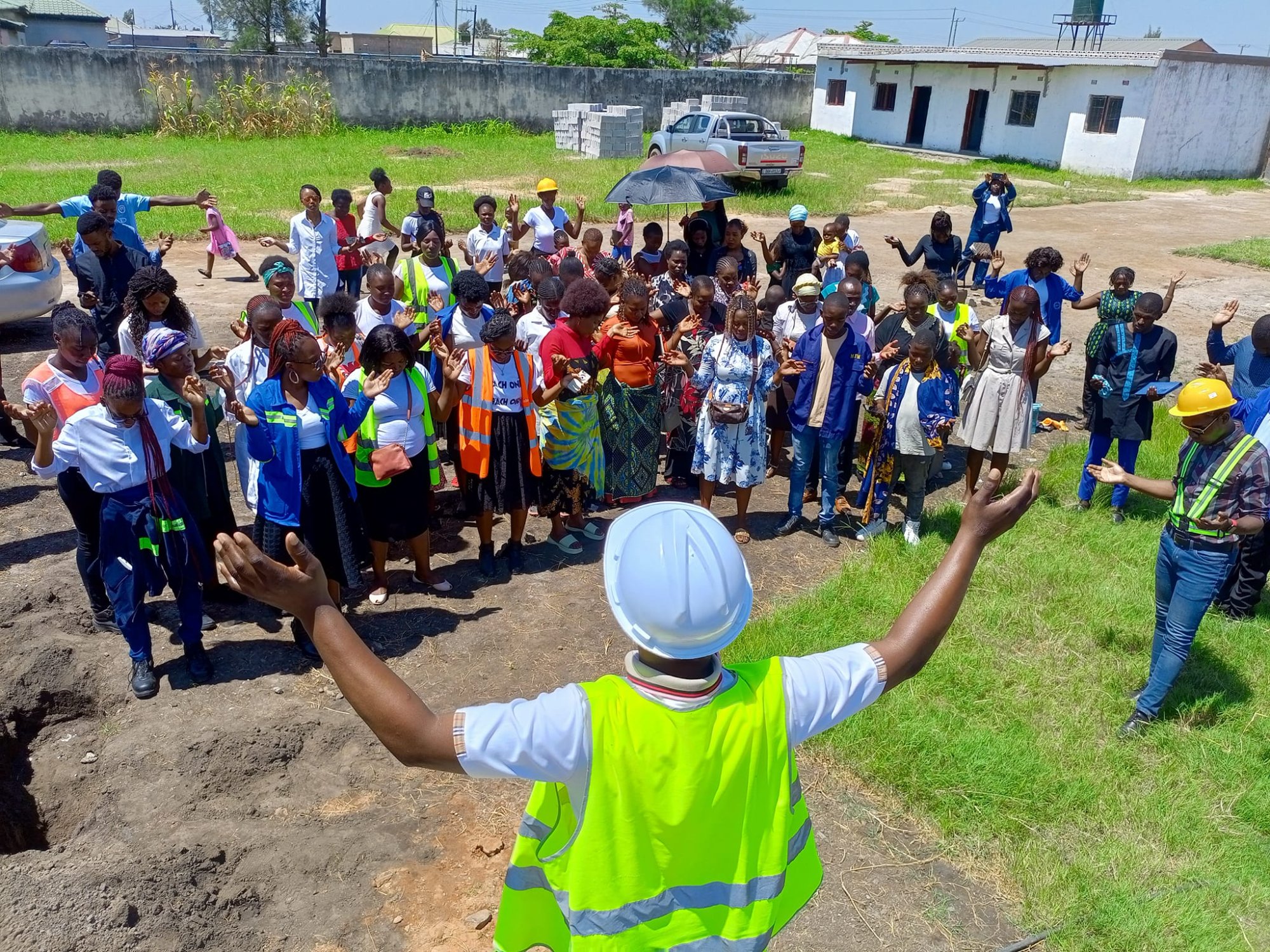 Groundbreaking Prayer — Cathedral Site